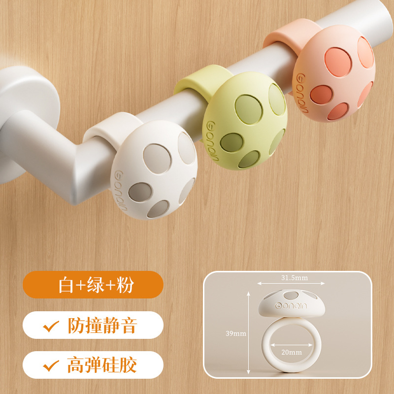 Силиконовый дверной контактный кольцо против столкновений бесшумный стеновой защитный элемент