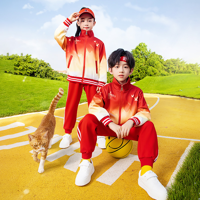 Школьная форма в стиле Азиатских игр "Feitong Erxi", классная форма для учеников начальной школы, форма для детского сада, костюм с жакетом, китайский стиль