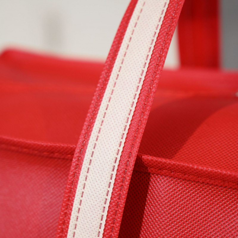 Home Textile Quilt Packaging Bag, Thickened Non-Woven Fabric with Decorative Buckle, Winter Quilt Loop Bag, Storage Bag, Tote Bag, Large Capacity