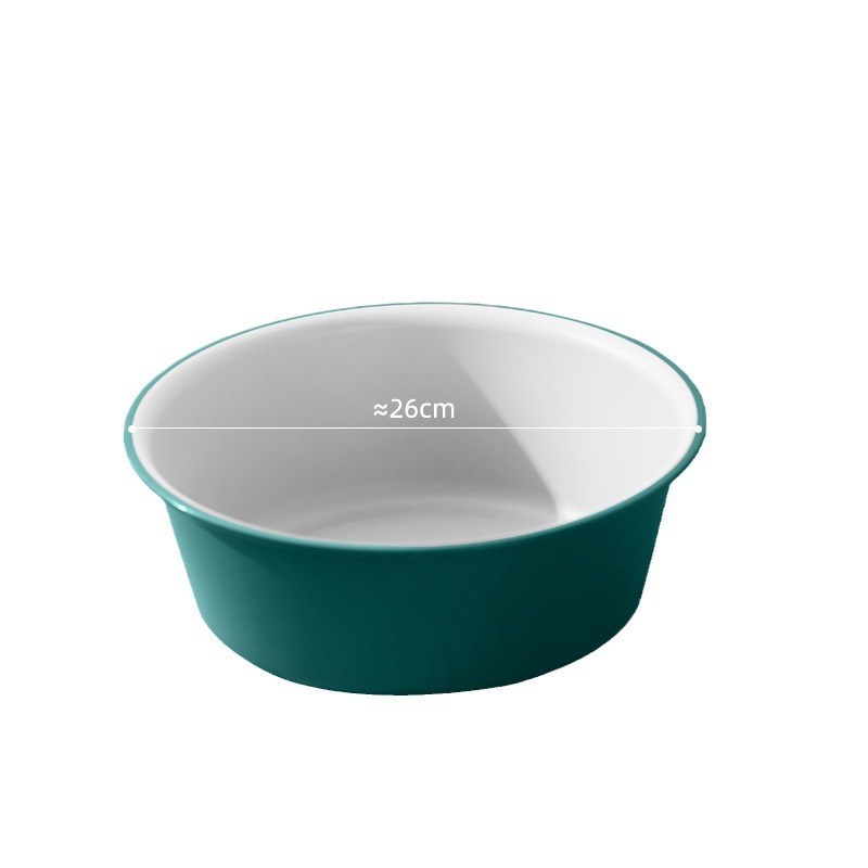 Simple Household Washbasin Plastic Laundry Foot Bath Large Student Dormitory Laundry Thickeneded High Temperature Resistant Small Basin