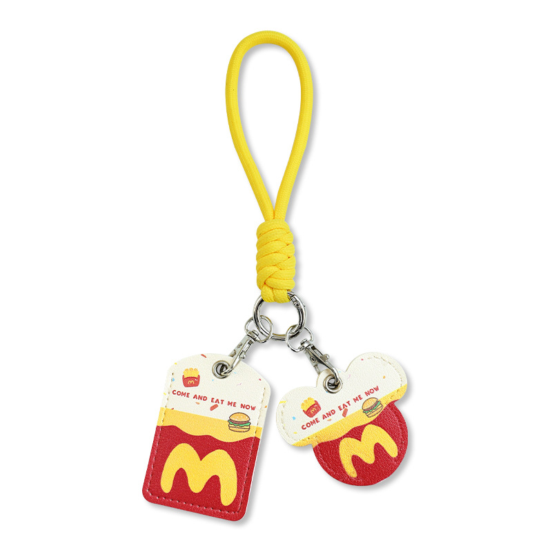 Suitable for Aima Yadi Cartoon Electric Car Key Protective Cover Battery Car Remote Control Nfc Access Card Protective Leather Cover