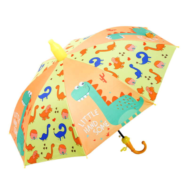 Children's Umbrella Boys and Girls Primary School Children's Kindergarten Baby Cute Ultra Light Automatic Safety Printable LOGO Children's Umbrella