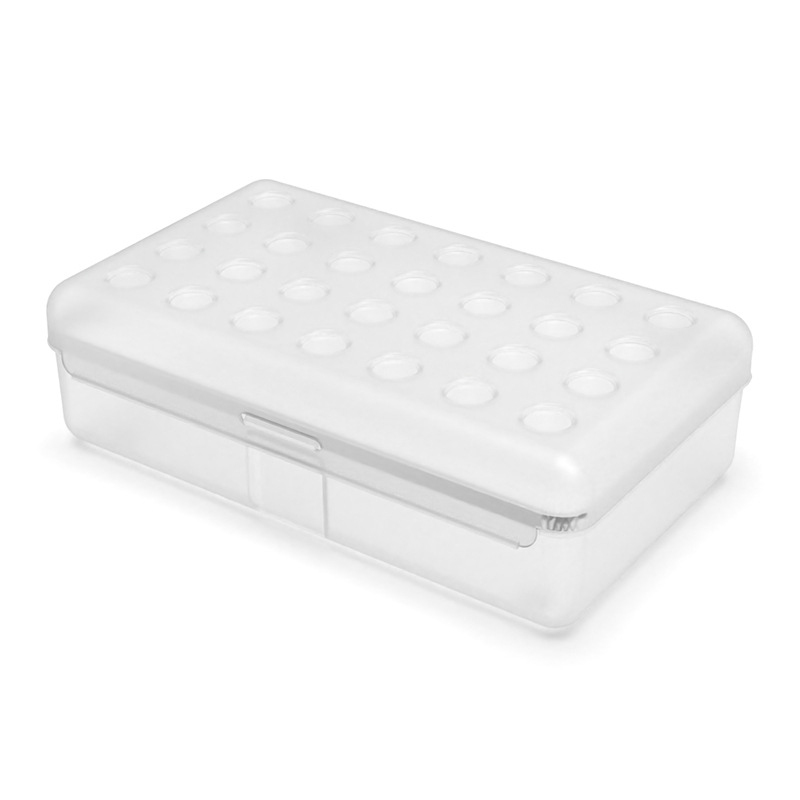 Large-Capacity Plastic Student Stationery Color Pencil Box Art Sketch Brush Storage Box Multi-Functional Stationery Box Batch