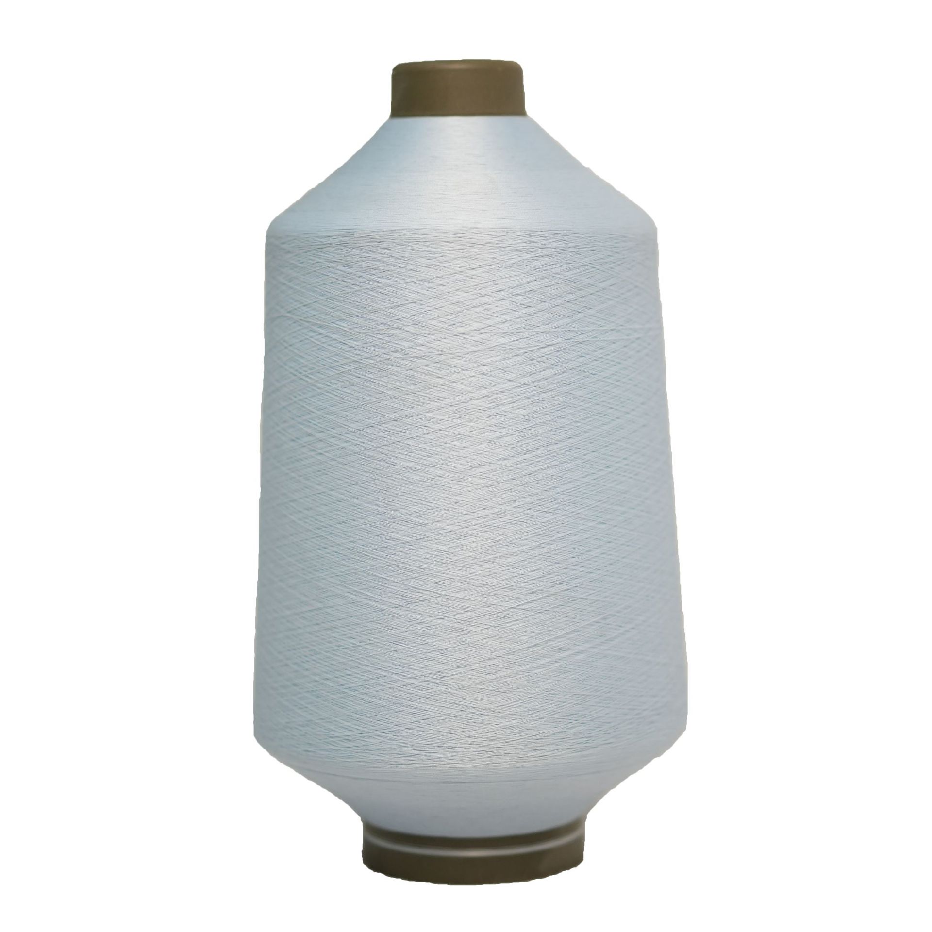 Переработанная нейлоновая эластичная пряжа 28D/7F 30D/12F/14F с добавленной эластичностью и скручиванием, высокая эластичность и прочность