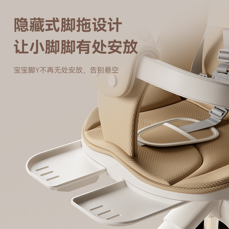 Baby Walking Artifact Lightweight Foldable One-Button Cage Sitting and Lying Baby Cart Baby Child Walking Artifact Cart