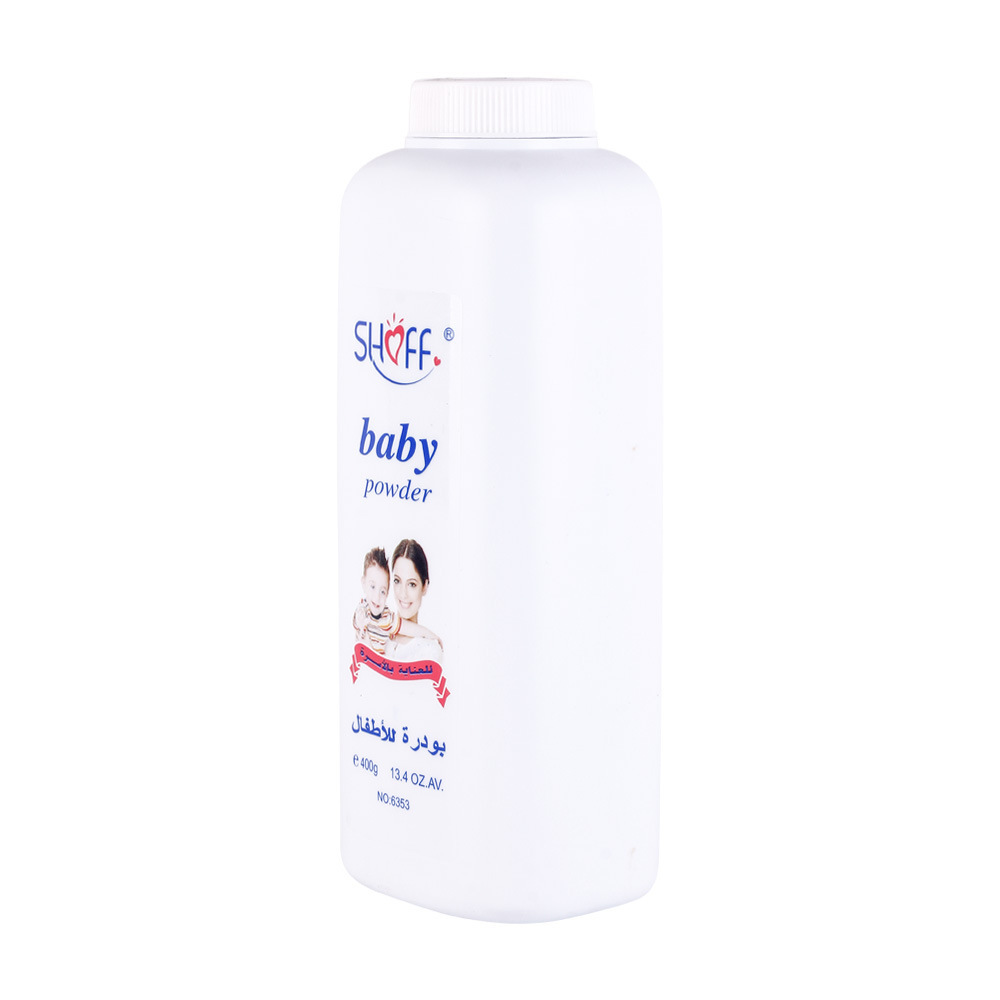 Foreign Trade Supply Manufacturer Produces and Wholesales Baby Care Products Baby Powder Baby Talcum Powder 400g
