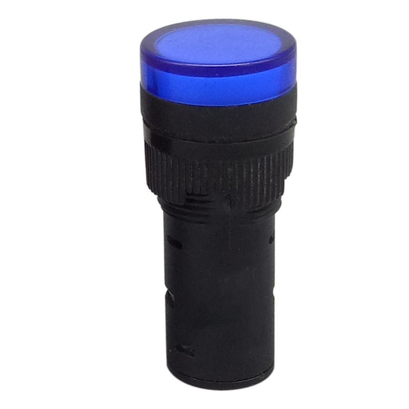 16mm Rival AD16-16DS round power supply working LED signal indicator 6V12V24V220V380V