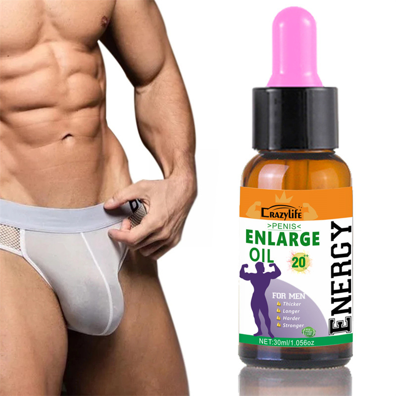 Crazylife men's energy vitality essential oil 30ml men's private parts care sex adult products cross border