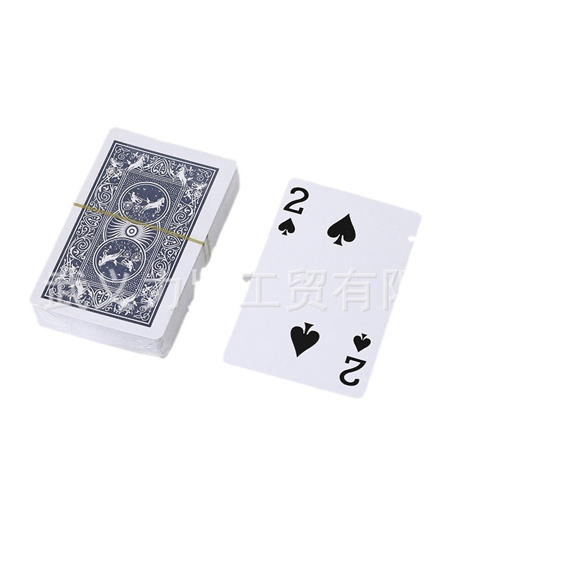 Chess and card room mahjong hall whole box 100 sets of playing cards genuine goods wuyi simple pack park special clearance wholesale foreign trade