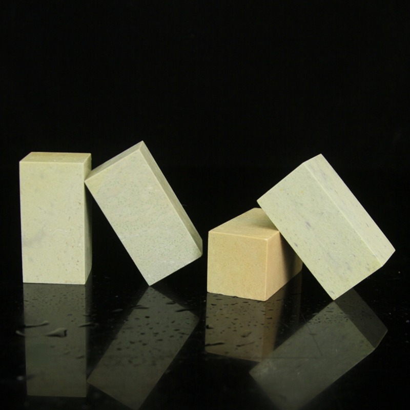 New Mine Practice Seal 2.5*2.5*5cm Seal Stone Seal Material Qingtian Stone Seal Beginner Calligraphy Seal Carving Seal