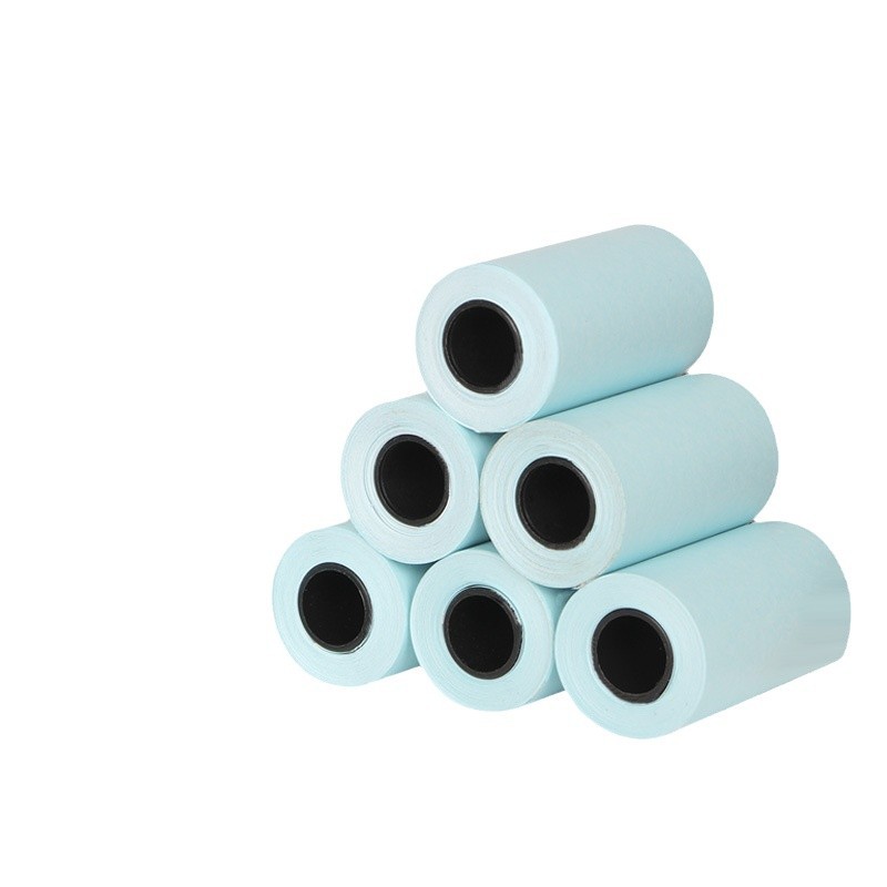 Pocket mini thermal printing paper 57x 25 cash register without tube can be pasted with three anti-meow meow machine wrong problem machine long-term paper