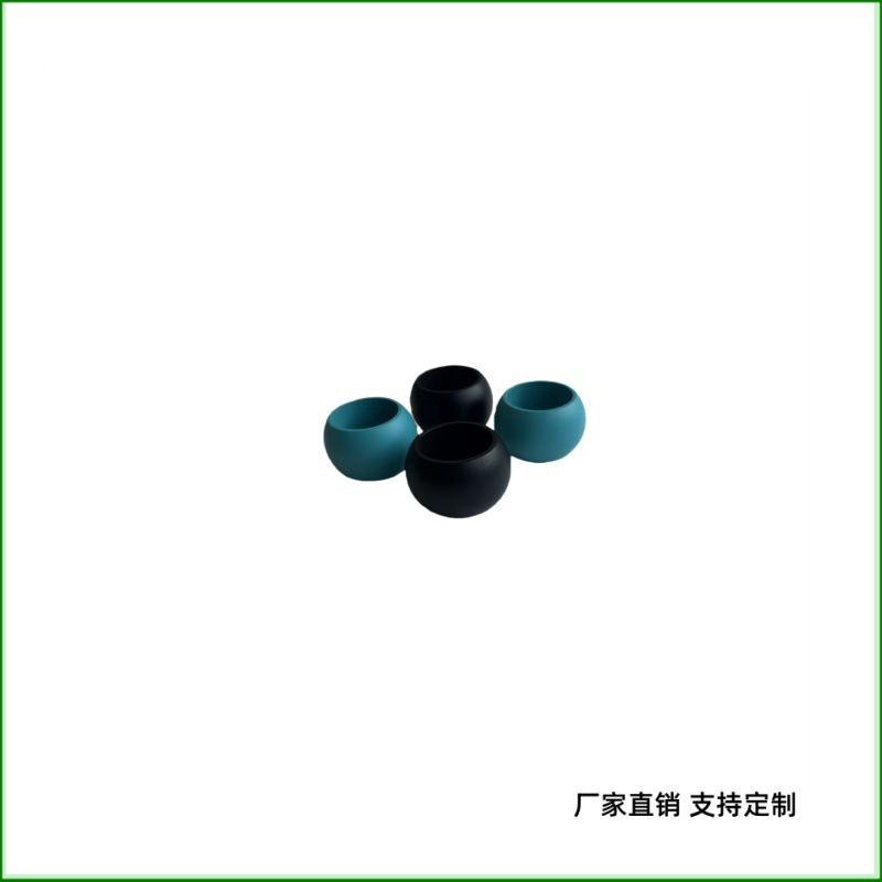 Manufacturer Processing Hotel Decoration Lotus Wood Napkin Ring Custom Solid Wood Decorative Napkin Buckle Napkin Ring Processing