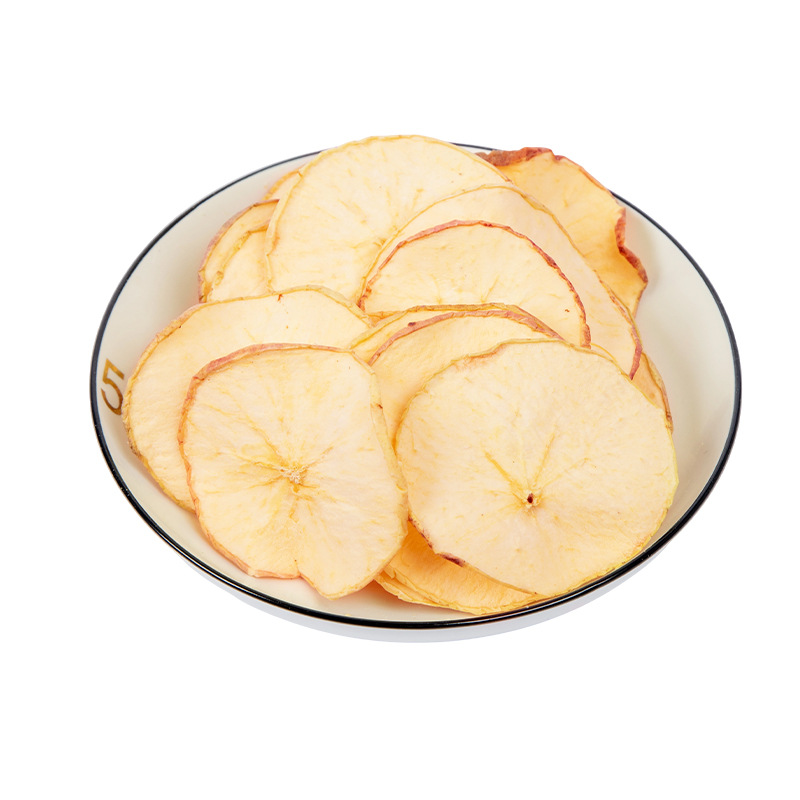 Dried Apple Slices, Dried Apple Crisps, No Added Sugar, Delicious Original Flavor, Dehydrated and Dried Small Package Snacks, Cross-Border E-Commerce