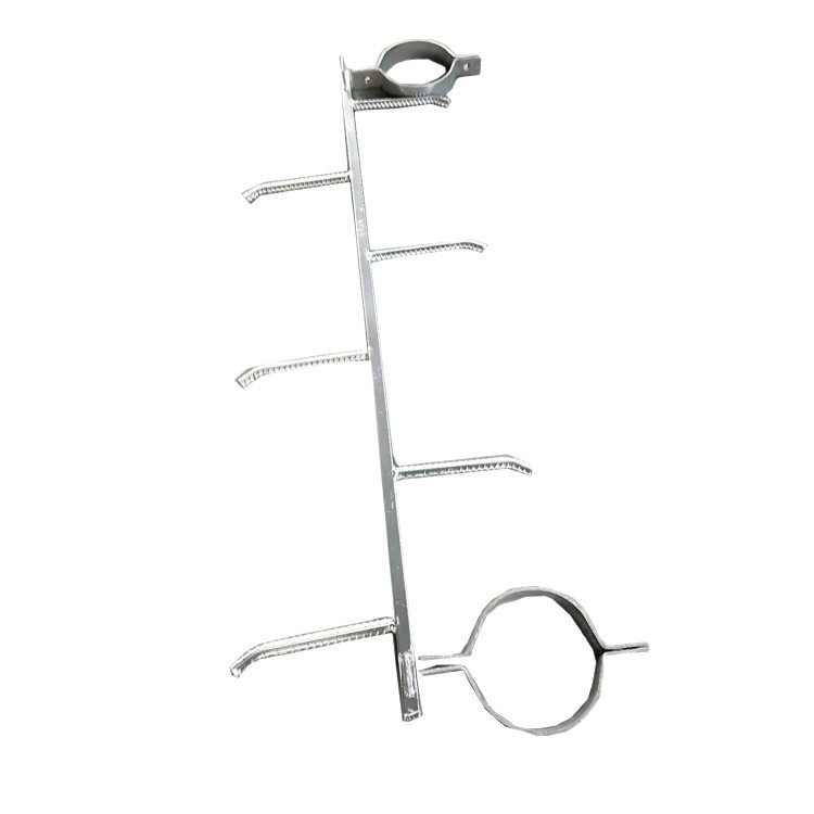 Hoop-Type Pole Climbing Ladder Safety Ladder Fixed Pole Climbing Ladder Production