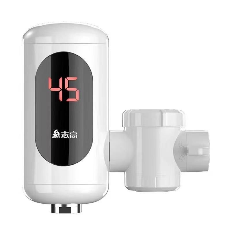 Chigo Electric Hot Water Faucet, No Installation Required, Instant Hot Water Heater for Home Use, Instant Heating, Plug-In Kitchen Water Heater