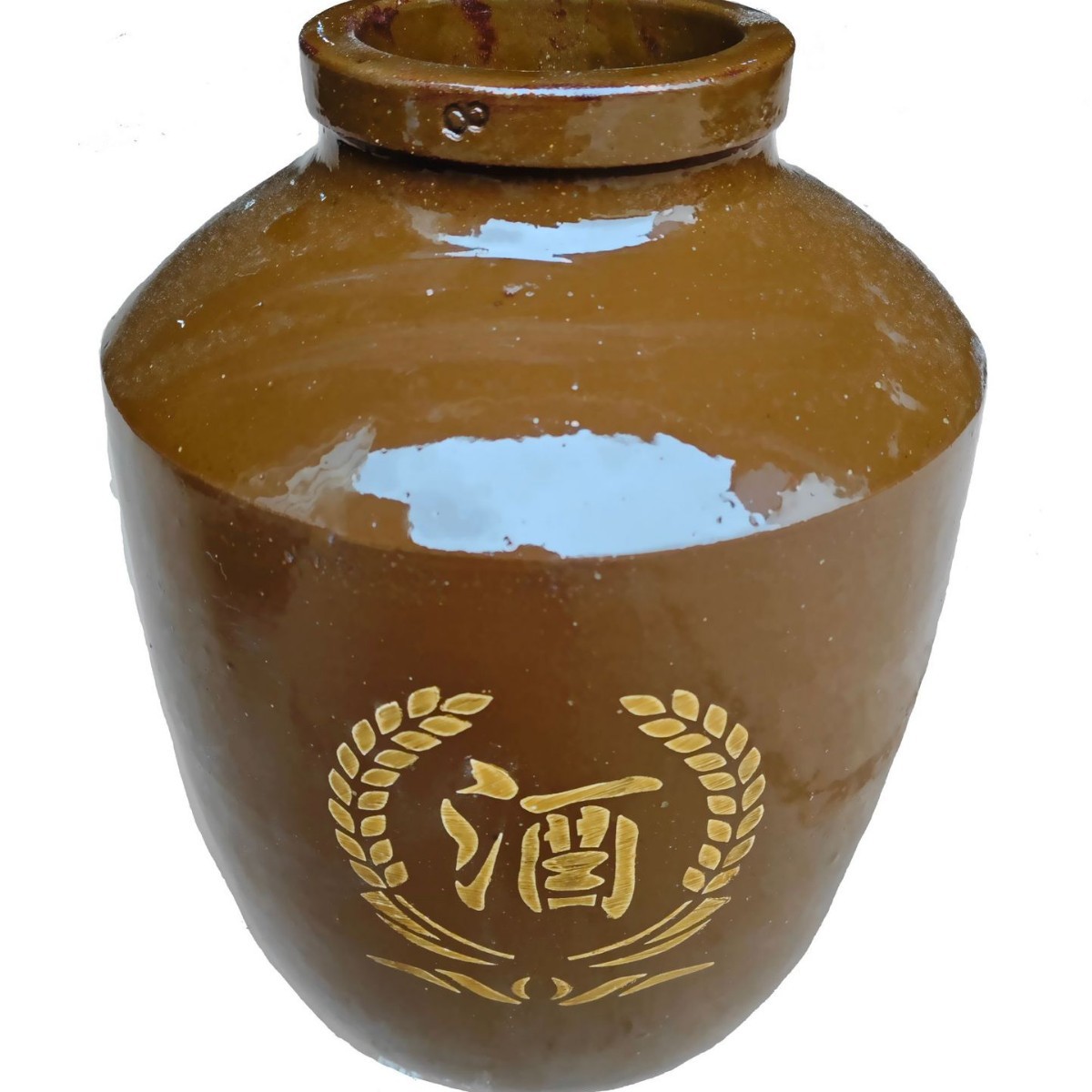 Sichuan clay pottery yellow wine jar 10kg ceramic Xizang wine lead-free wine jar factory direct wine jar wholesale pottery jar