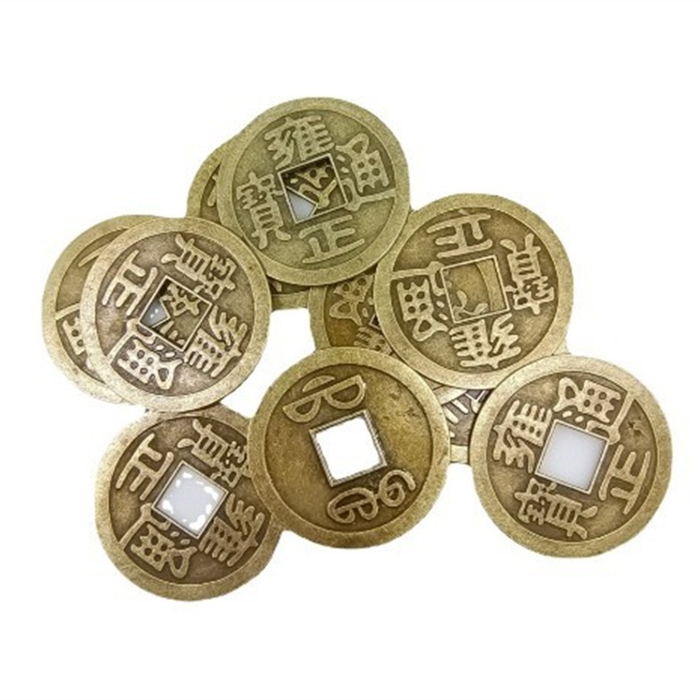 Imitation brass Chinese copper alloy large copper coins zinc alloy retro five emperor money manufacturers copper wholesale generation