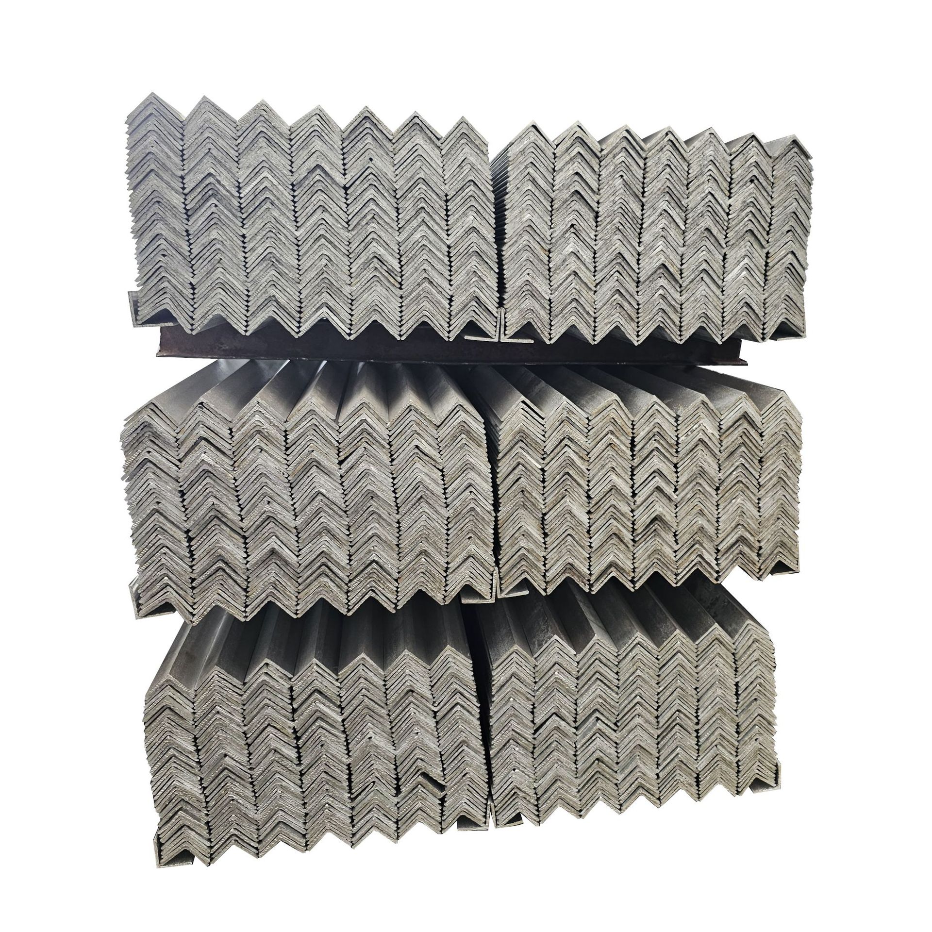 Wuxi Hot-Dip Galvanized Angle Steel Wholesale National Standard Zinc Layer Hot-Dip Galvanized Angle Steel Zinc Layer 65Μ