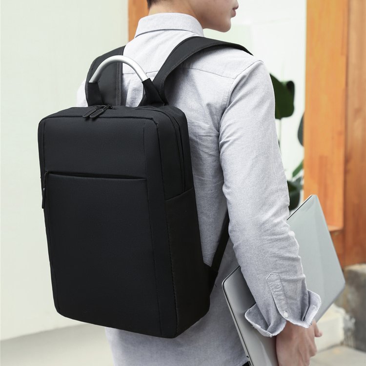 Printed Logo2025 New Casual Business Computer Backpack Student Large Capacity Men's Business Travel Backpack