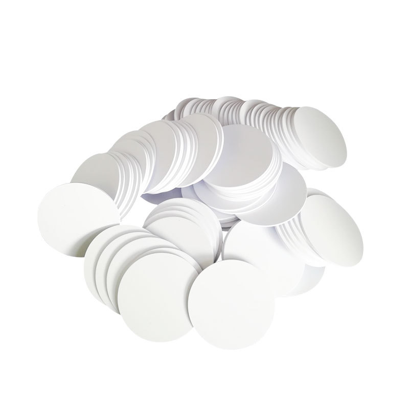 Ntag215 Adhesive Card Nfc215 Card Nfc Chip Sticker Automatically Connects to Wifi to Play Music Nfc Round Card