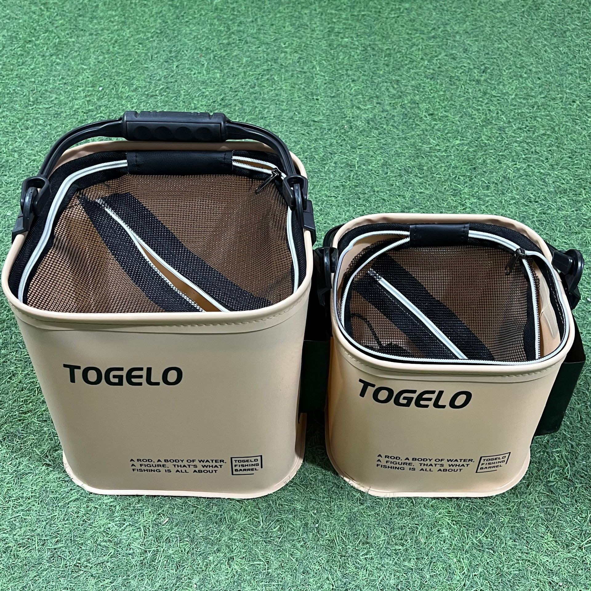 Ведро для рыбы, портативное ведро для защиты рыбы, ведро для живой рыбы с сеткой