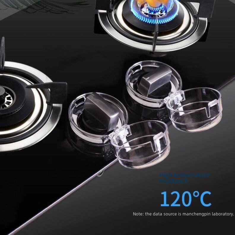 Gas Stove Switch Protective Cover Protective Cover Natural Gas Cover Oil-proof Protective Cover Stove Button Protective Cover