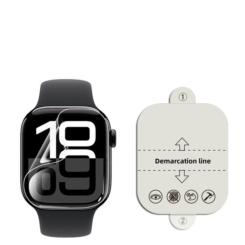 Suitable for Huawei Watch Fit4 Watch Film, Huawei Watch Fit3 Hydrogel Film, High-Definition Epu Crystal Film