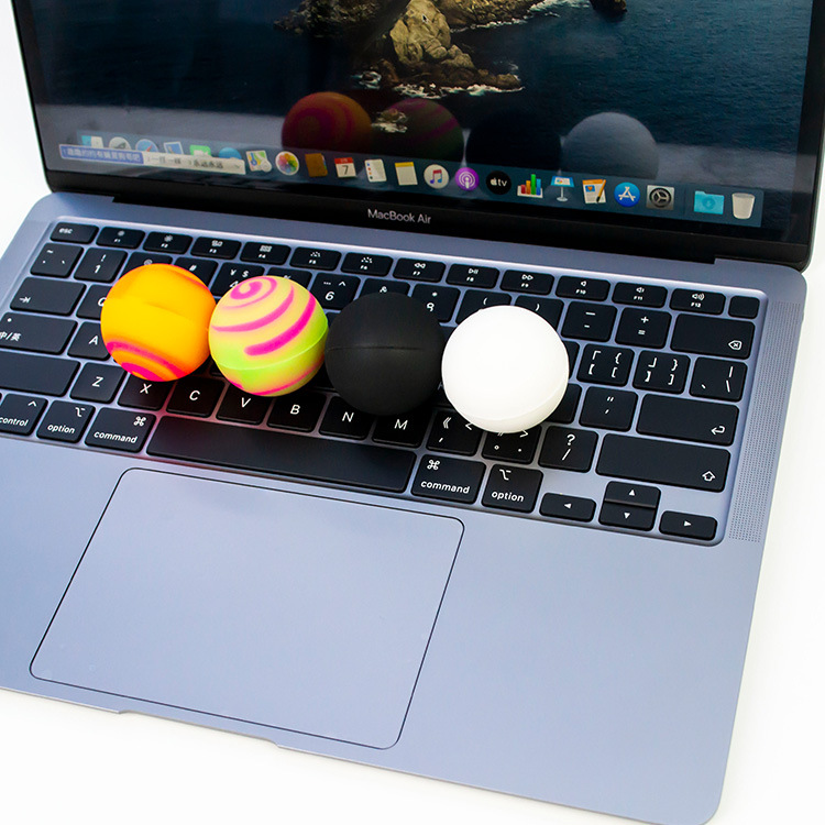 Suitable for Apple Notebook Cooling Pads, Four-Pack Silicone Cooling Pads, Portable Radiator, Anti-Slip Cooling Balls