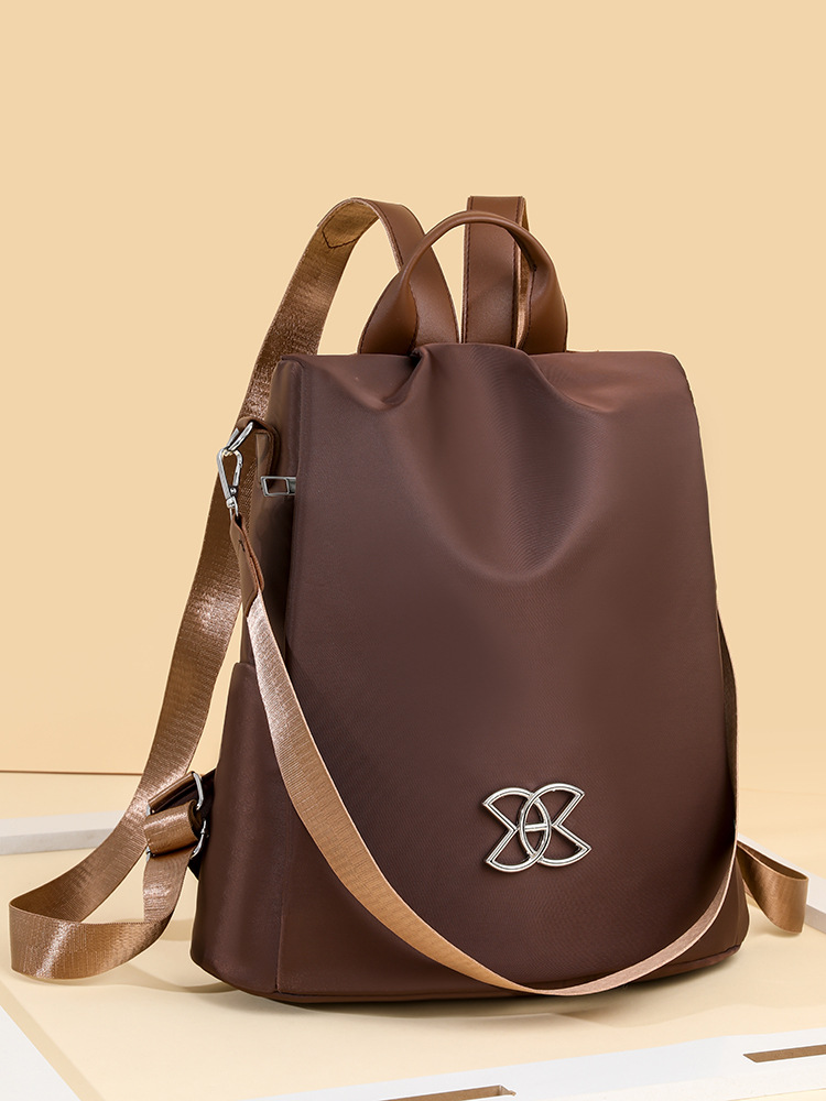 High-end Oxford Cloth Backpack Women's 2024 New Lightweight Anti-theft Casual Travel Bag Fashionable Women's Backpack