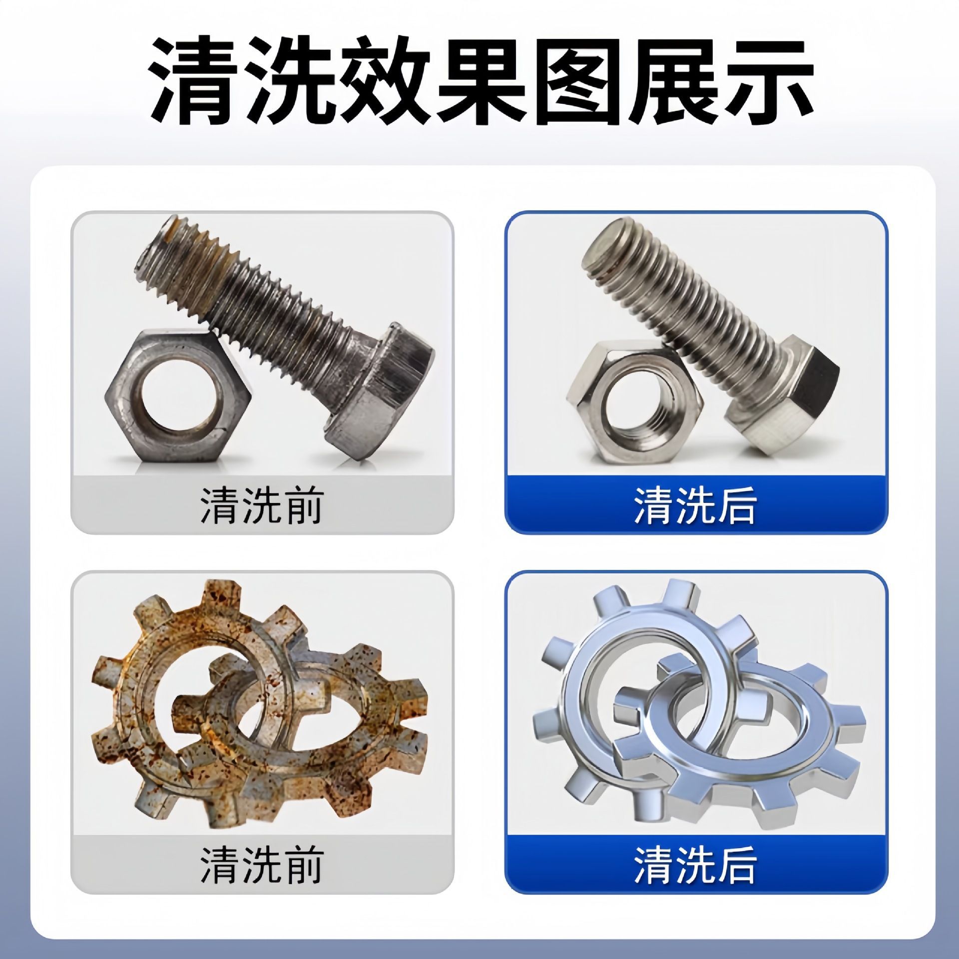 Cl-148 Ultrasonic Cleaning Agent Ultrasonic Degreasing Agent for Various Die-Cast Aluminum Sandblasted Surfaces