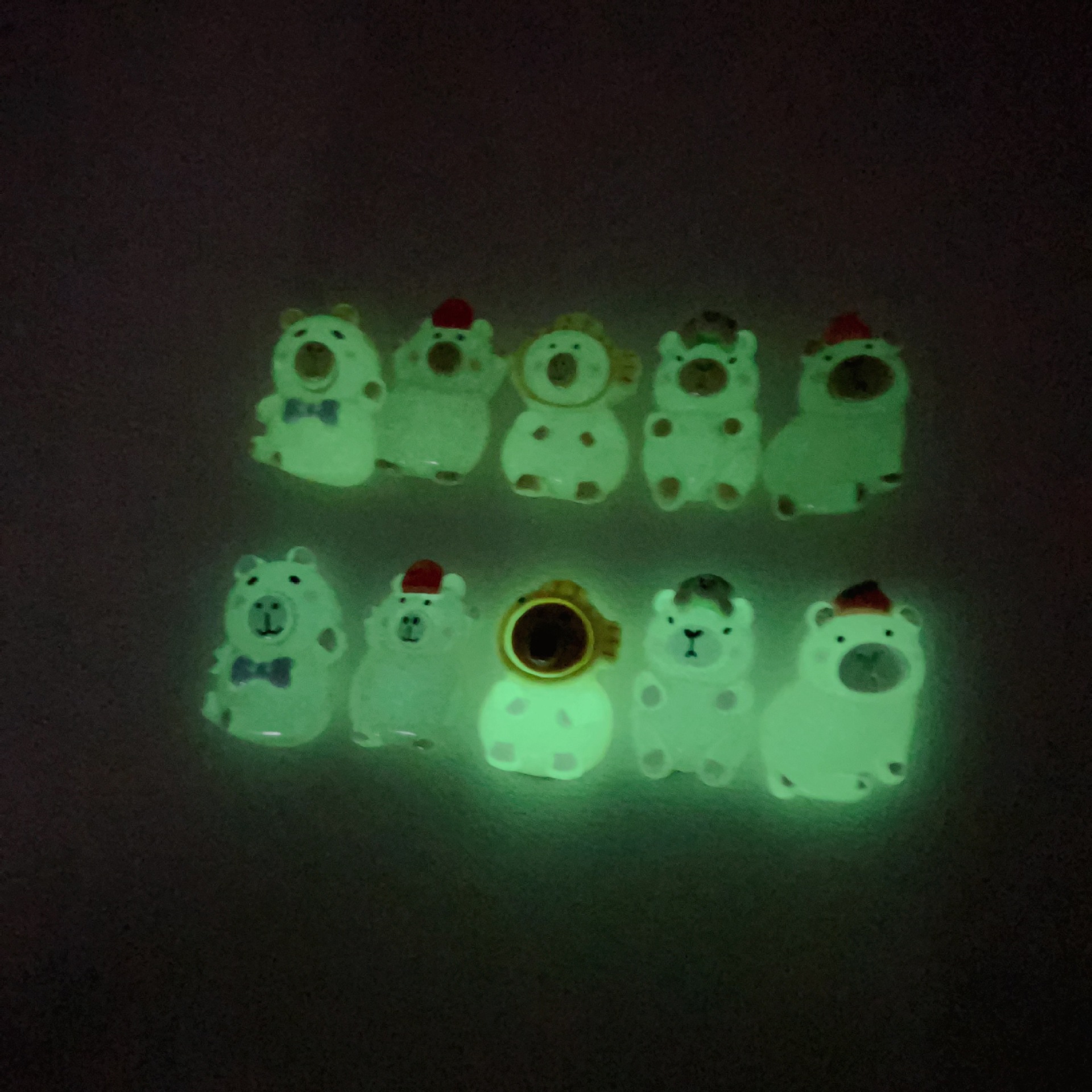 Luminous Cappibalala Cloth Blind Bag Nose Galilis KK Cute Resin DIY Which Jewelry Accessories