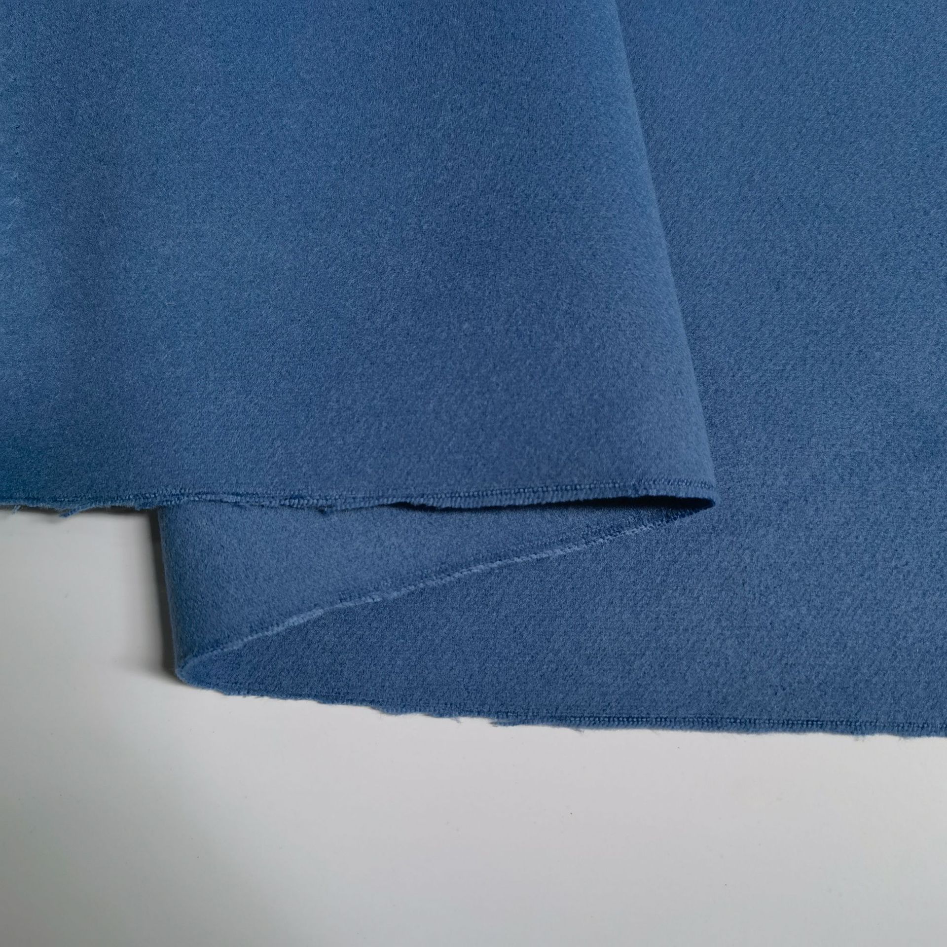 Autumn and winter double-sided woolen coat woolen fabric cape vest Chinese clothing warm coat woolen polyester fabric spot