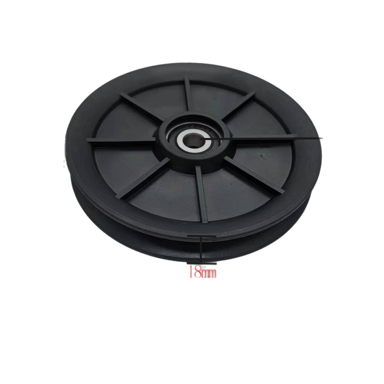 Plastic nylon pulley outer diameter 50/70/90/95/100/105/115 fitness machine accessories size roller