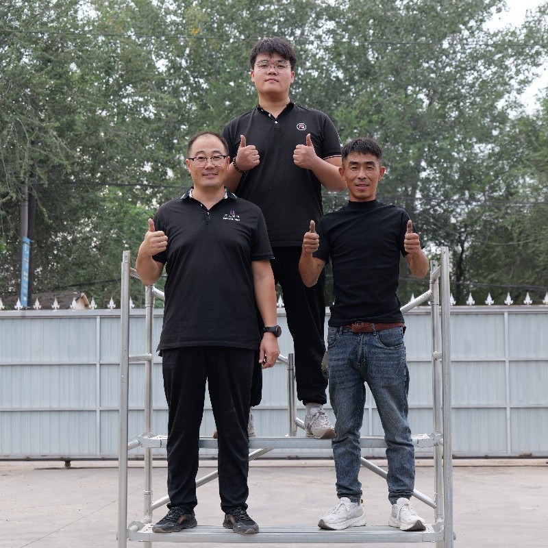 Складной строительный лес