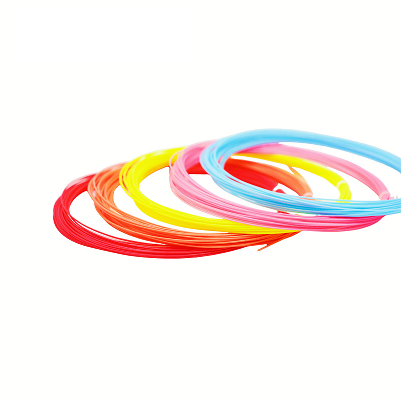 Manufacturer's Colorful Badminton Racket String Nylon String High Elastic Racket String Resistant to Shock Absorption and Not Tiring Badminton Racket String