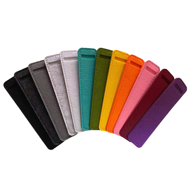 New Felt Pen Case Pen Case Capacitance Pen Drop-resistant Protective Case Printable Logo Pen Case Stationery Protective Case