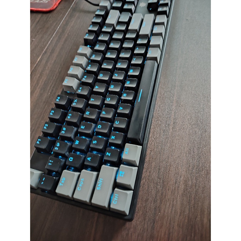 Black Canyon K705Box Hot-Swappable White Axis Mechanical Keyboard Wired Keyboard Gaming Keyboard 104 Keys Blue Backlight