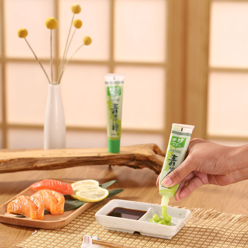 【Chiba 43G】Chiba Green Mustard Paste Mustard Paste Green Wasabi Spicy Japanese Sushi