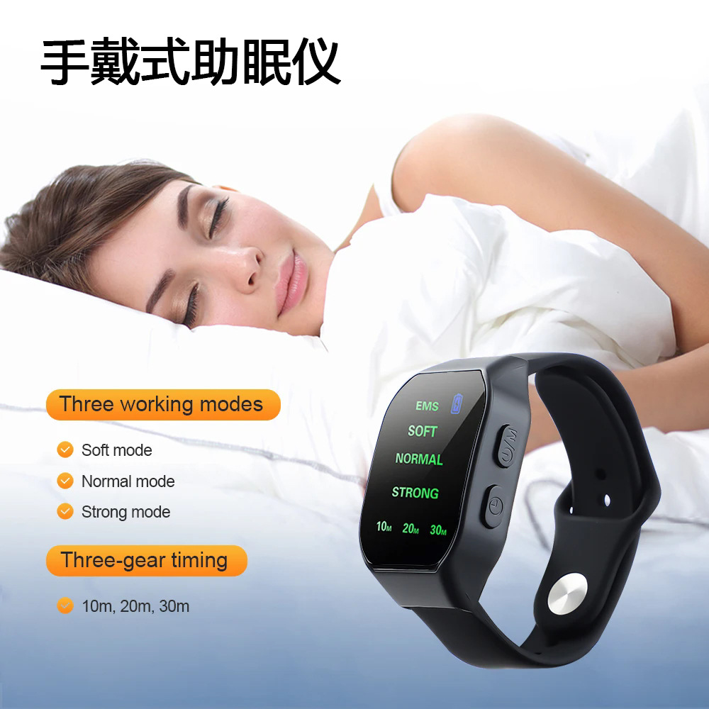 Новые кросс-бордерные умные часы с микротоком, носимое устройство для сна, помощник для сна, оптовая продажа инструментов для сна