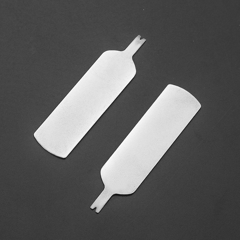 All-Metal Double-Headed Ear File, Watch Repair Tool for Disassembling and Assembling Watch Straps, Stainless Steel Single-Headed Ear File