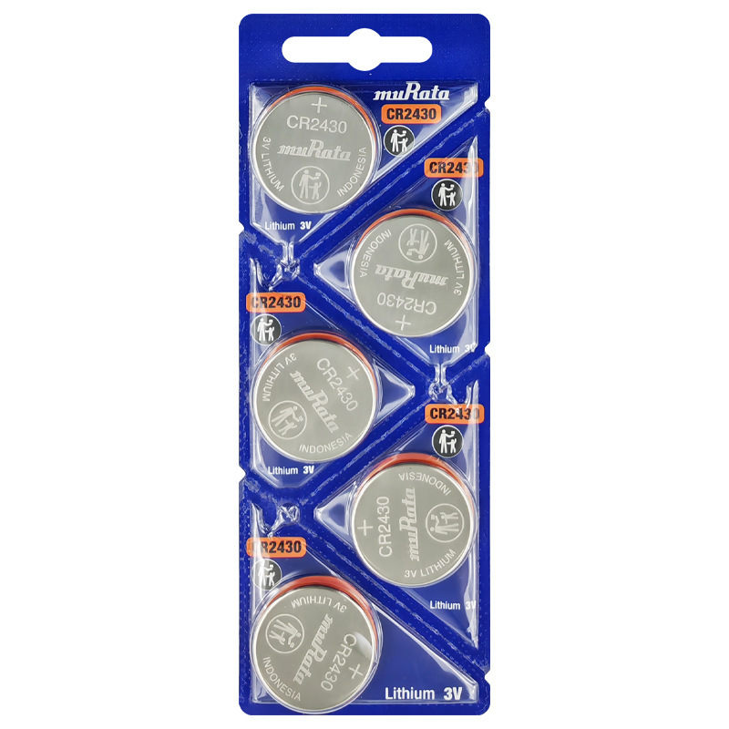 Original/Murata Cr2430 Car Key Button Battery Imported Electronics in Large Quantities at Low Prices