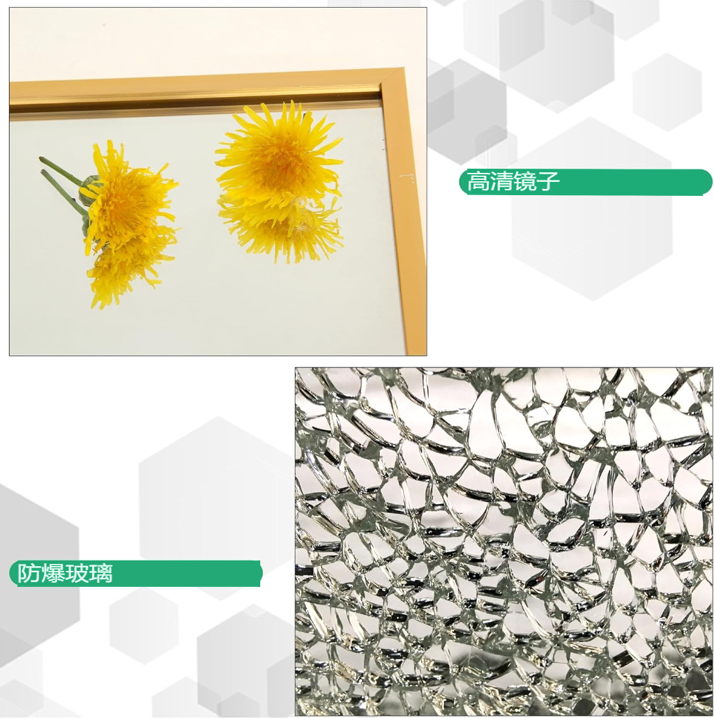 Aluminum Frame Full-Length Mirror Manufacturer Customized Wall-Mounted Dressing Mirror Wall-Mounted Home Floor Mirror Simple Fitting Mirror