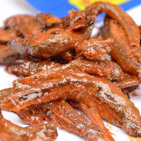 Jinggang Ancient Town Spicy Fish Snacks - Spicy and Flavorful Small Dried Fish, Hunan Specialty, Leisure Snacks, Cross-Border E-Commerce