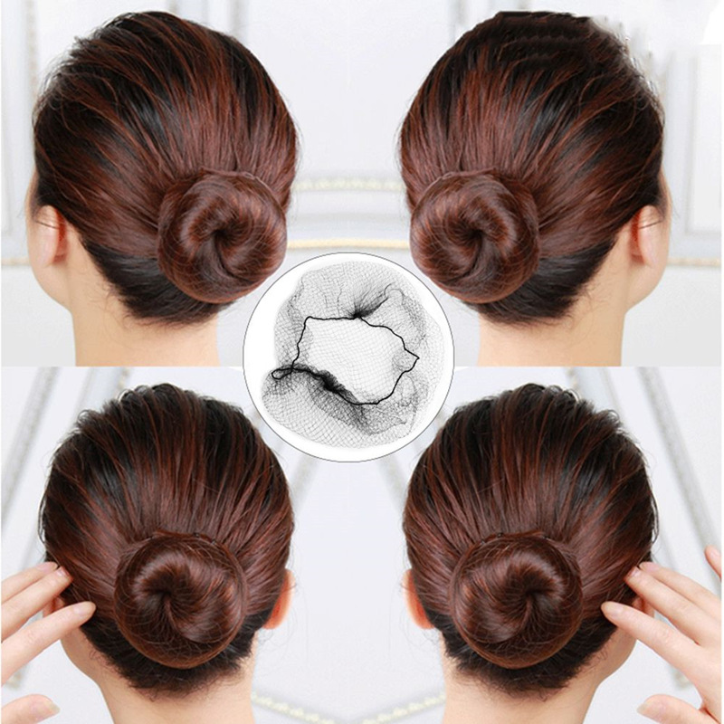 Film and TV Disc Hair Supplies Special High Elastic Invisible Hair Net Fine Mesh Wig Protecting Disc Head Mesh Cover Meatball Head
