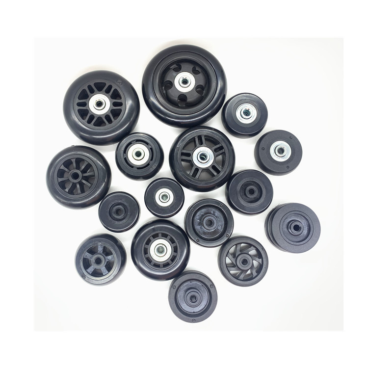 Tie Rod Luggage Luggage Wheel Accessories Universal Wheel Suitcase Luggage Pulley Aeroplane Wheel Wheel Caster Replacement