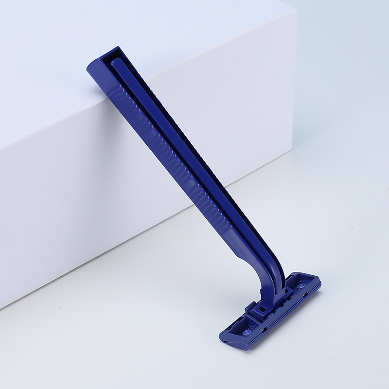 Manufacturers supply disposable razor tools razor body armpit hair scraper double-layer manual portable razor