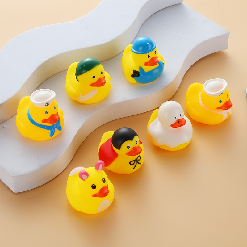 Cross-Border Little Yellow Duck Hot Selling Halloween Children's Water Play Professional Duck Foreign Trade Easter Intellectual Exercise Toy