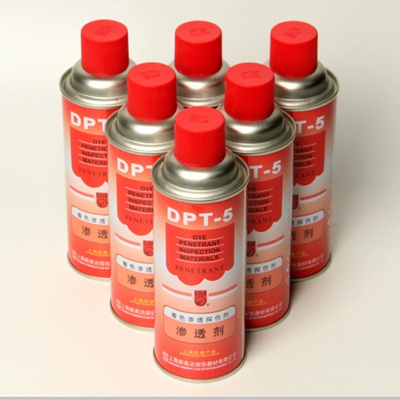 Genuine Xindeda Dpt-5 Coloring Penetrant Flaw Detection Agent Set Cleaning Agent Three-Dimensional Imaging Black Water Black Oil Contrast