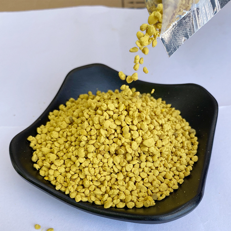 Factory supply Qinghai rape pollen fresh unbroken bee pollen high activity edible pollen apiary wholesale