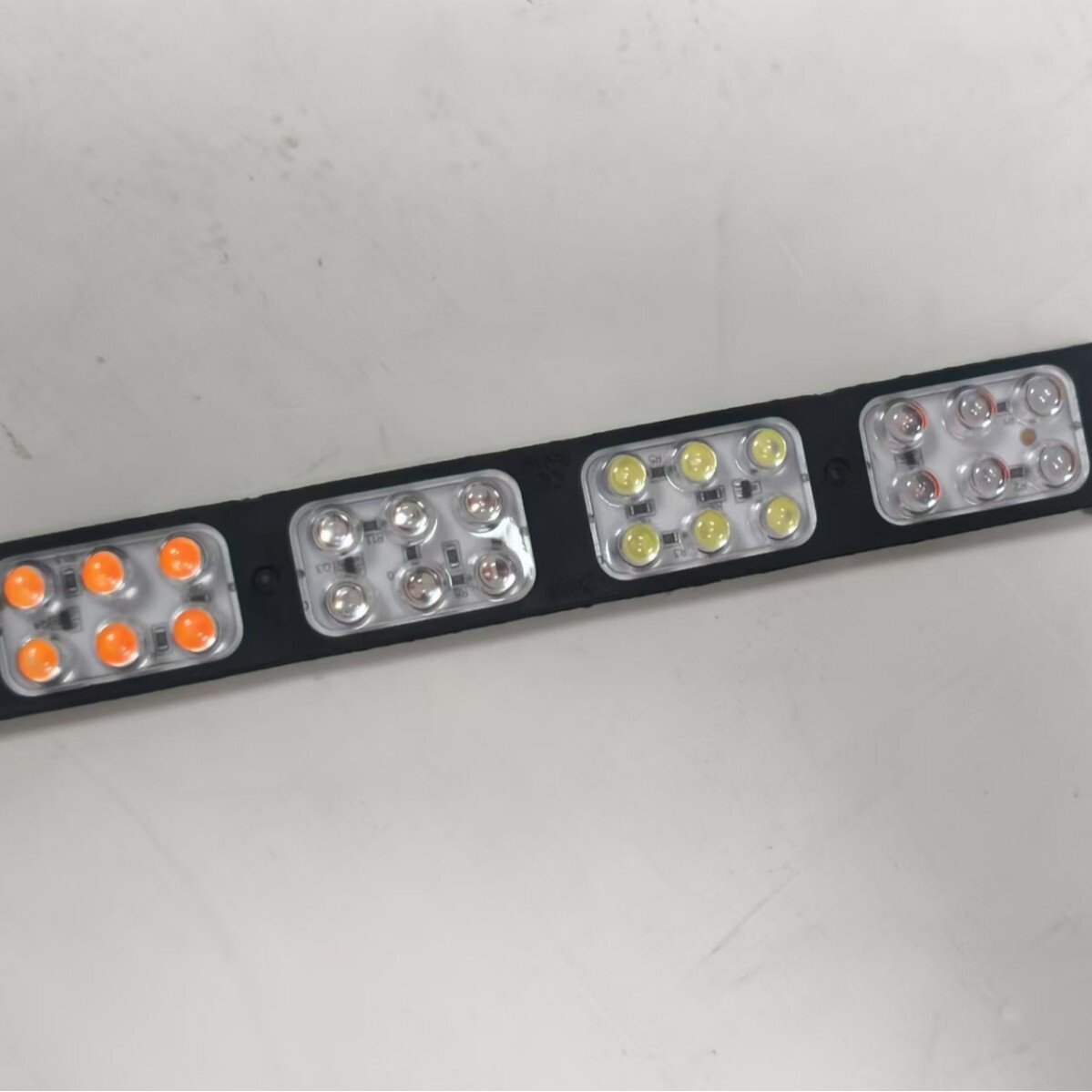 Dc12V Led2835 Injection Molding Module 24 Lights/Dot Lights Red White Blue Yellow Strobe Factory Direct Sale Semi-Outdoor